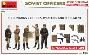 MiniArt 35365 SOVIET OFFICERS AT FIELD BRIEFING. SPECIAL EDITION 1/35 – immagine 2