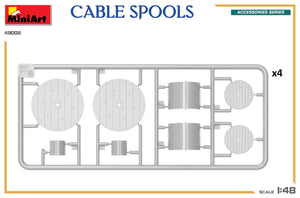 MiniArt 49008 CABLE SPOOLS 1/48 – immagine 3