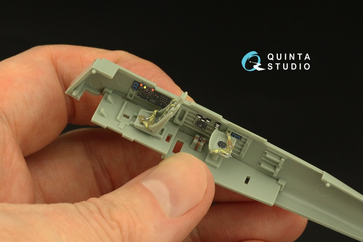 Quinta Studio QD72059 Ju 87 D/G 3D-Printed &amp;amp; colored Interior on decal paper (Academy/Special Hobby) 1/72 – image 7