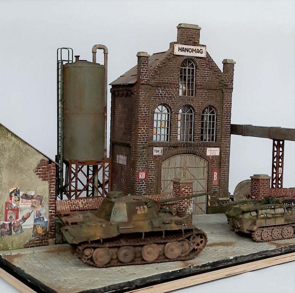 RT-Diorama 35286 Diorama-Base: &amp;quot;Factory Yard&amp;quot; 1/35 – immagine 13