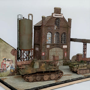 RT-Diorama 35286 Diorama-Base: &amp;quot;Factory Yard&amp;quot; 1/35 – immagine 13