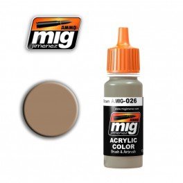 MUNITIONS de Mig Jimenez 0026 RAL 8031 ​​​​F9 BRUN SABLE ALLEMAND