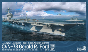 Magic Factory 6401 USS Gerald R. Ford (CVN-78) - US Navy Gerald R.Ford - class Aircraft Carrier 1/700 – obrázek 2