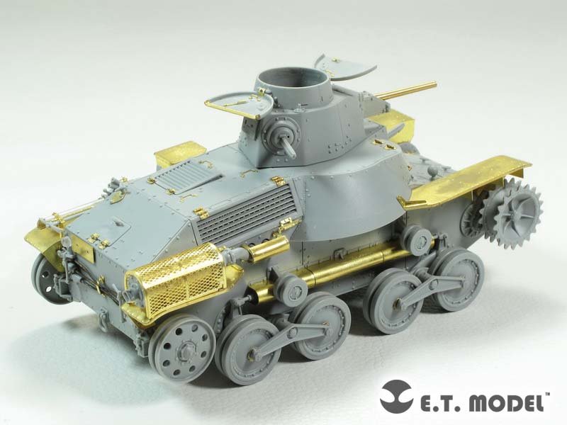 ET Model E35-182 IJA Type 95 Light Tank&amp;quot;Ha-go&amp;quot; Early Production (For DRAGON 6767) (1/35) – Bild 4