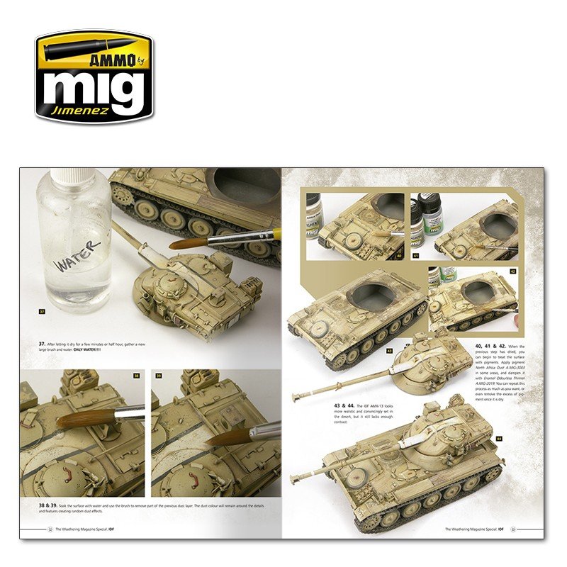 Ammo of Mig Jimenez 6128 TWMS - HOW TO PAINT IDF TANKS - WEATHERING GUIDE (English) – obrázek 4
