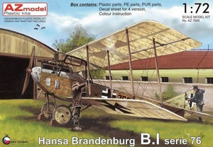AZmodel AZ7606 Hansa Brandenburg BI series 76 1/72