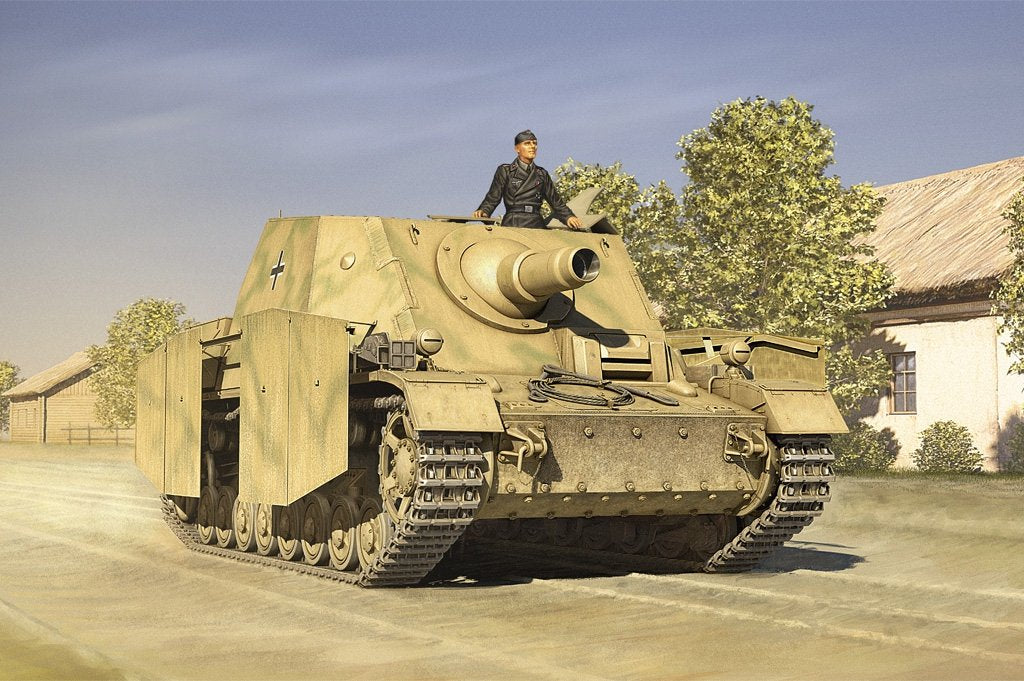 Hobby Boss 80134 German SturmPanzer IV early Sd. Kfz.166 Brummbar