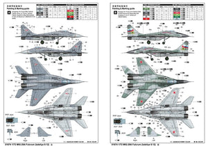 Trumpeter 01674 MIG-29A Fulcrum Izdeliye 9.12 – image 3