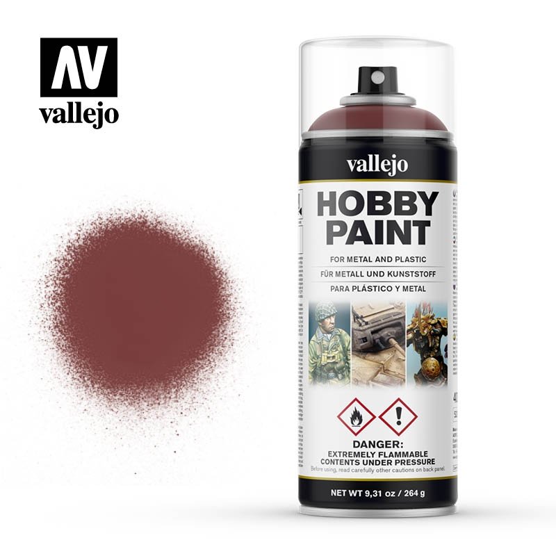 Vallejo 28029 AFV Fantasy Color Rouge Sanglant en spray 400 ml.