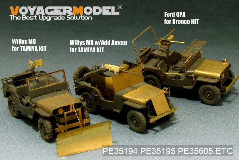 Voyager Model PE35605 WWII US Ford GPW 1/4ton Mod.1942 For Bronco 35107 1/35 – image 7