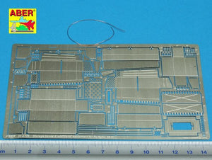 Aber 35A109 Storage boxes and additional equipment for german tank Pz.Kpfw. 38 (t) 1/35 – imagen 2