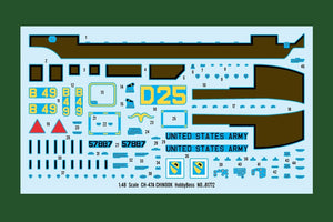 Hobby Boss 81772 CH-47A Chinook 1/48 – imagen 9