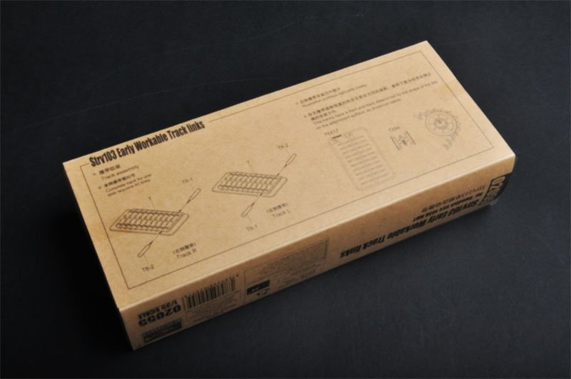 Trumpeter 02055 Strv103 early Workable Track links 1/35 – imagen 3