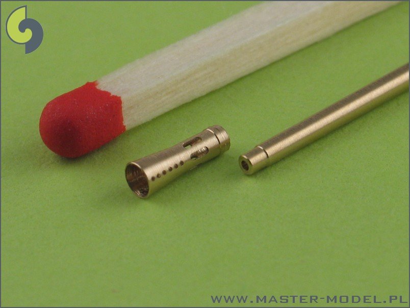 Master SM-35-003 Schnellboot Typ S-100 armament gun barrels - Flak M42 3.7cm (1pcs) and Flak 38 20mm (3pcs) – obrázek 2