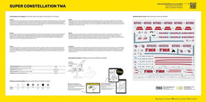 Heller 58391 Super Constellation TWA - Starter Kit 1/72 – image 4