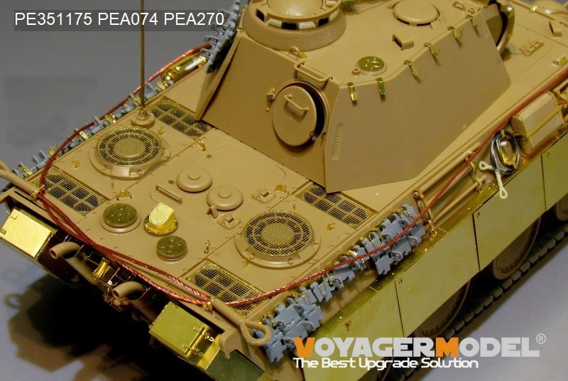 Voyager Model PE351175 WWII German Panther G early ver.Basic (For HOBBYBOSS 84551) 1/35 – image 6