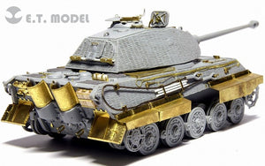 ET Model E72-021 WWII German King Tiger/Jagdtiger Fender &amp;amp; Schurzen For DRAGON Kit 1/72