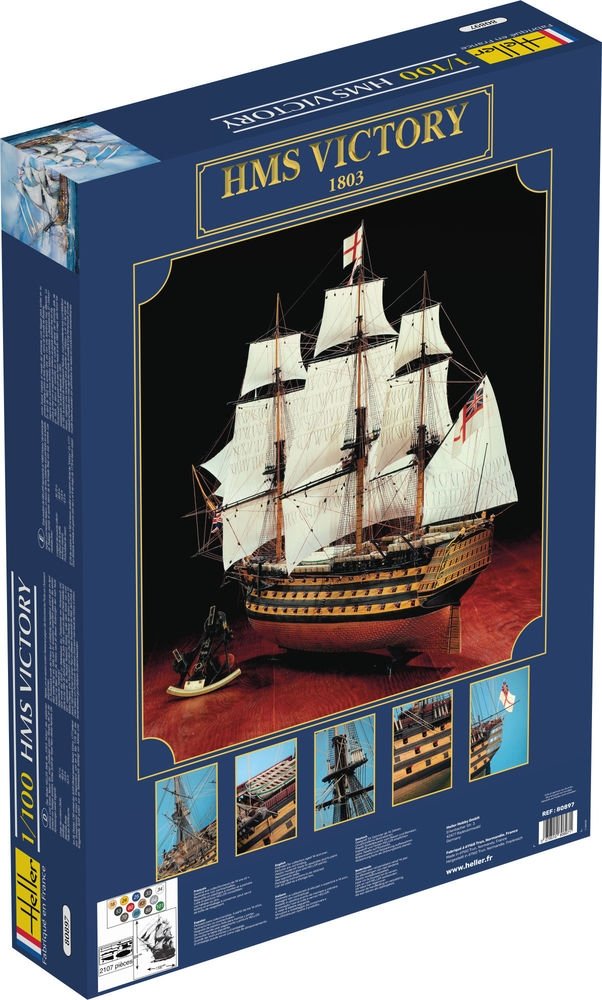 Heller 58897 HMS Victory - Starter Kit 1/100 – obrázek 3