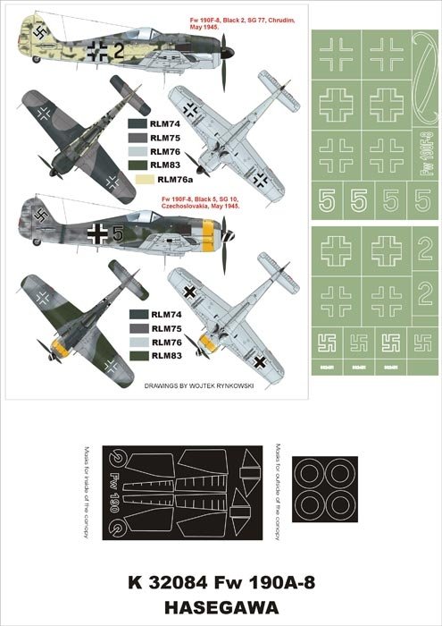 Montex K32084 Fw 190F-8 1/32