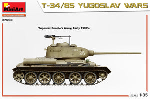 MiniArt 37093 T-34/85 YUGOSLAV WARS 1/35 – immagine 7