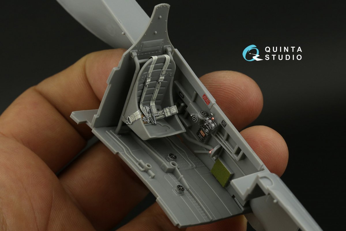 Quinta Studio QD32137 P-40E/K 3D-Printed &amp;amp; colored Interior on decal paper (Hasegawa) 1/32 – Bild 10