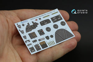 Quinta Studio QD32115 Fairey Swordfish Mk.I 3D-Printed &amp;amp; colored Interior on decal paper (Trumpeter) 1/32 – immagine 3