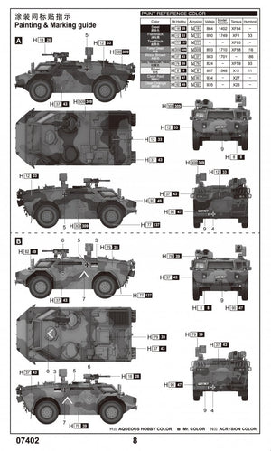 Trumpeter 07402 Fennek LGS - German Version 1/72 – image 5
