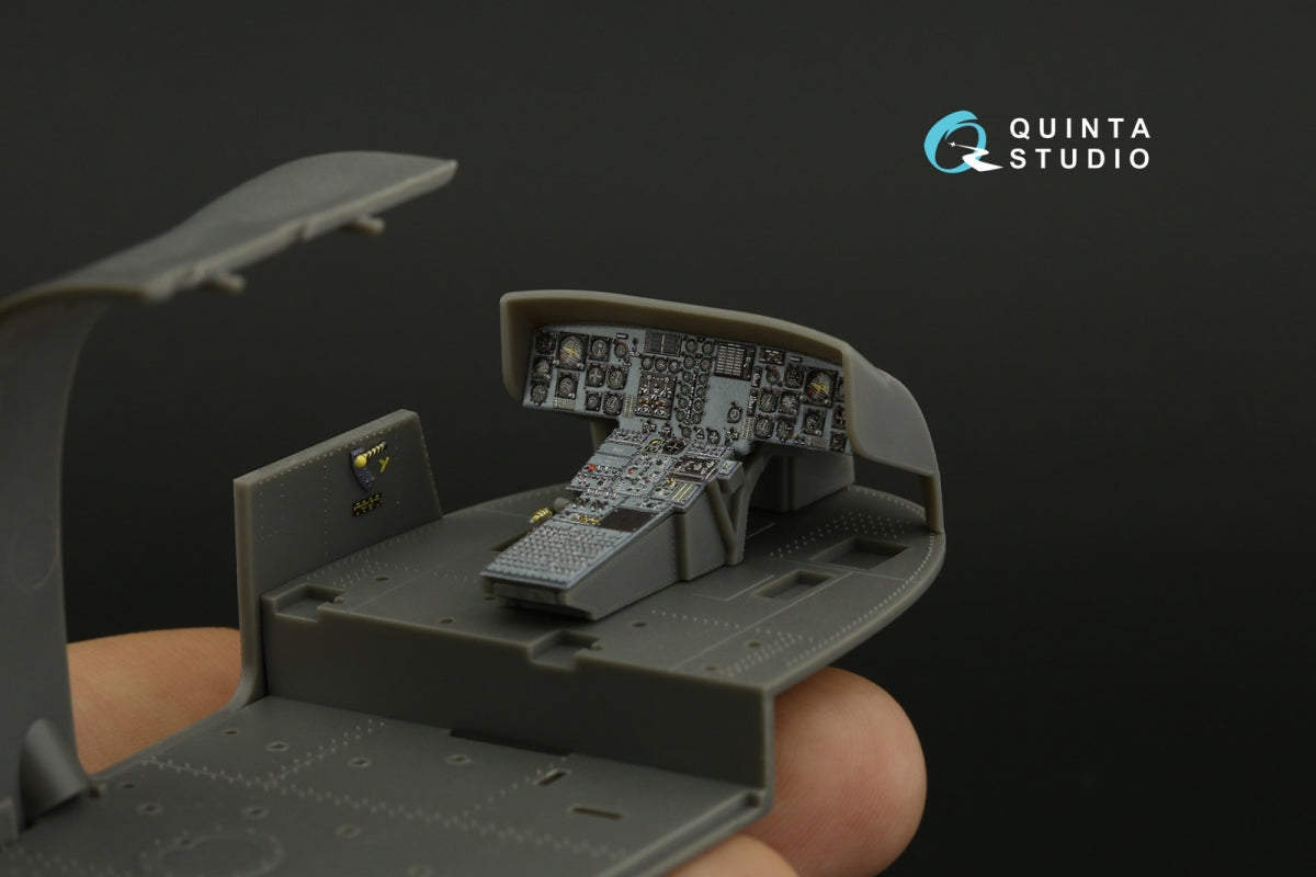 Quinta Studio QD48429 Westland Sea King HAS.1 3D-Printed &amp;amp; colored Interior on decal paper (Airfix) 1/48 – image 9