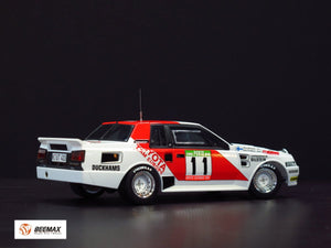Beemax 24011 Toyota TA64 Celica &amp;#39;84 PORTUGAL RALLY VERSION 1/24 – Bild 4