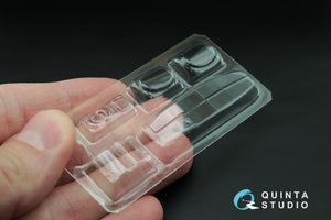 Quinta Studio QC48011 Pe-2 vacuformed clear canopy (for Zvezda kit) 1/48 – image 2