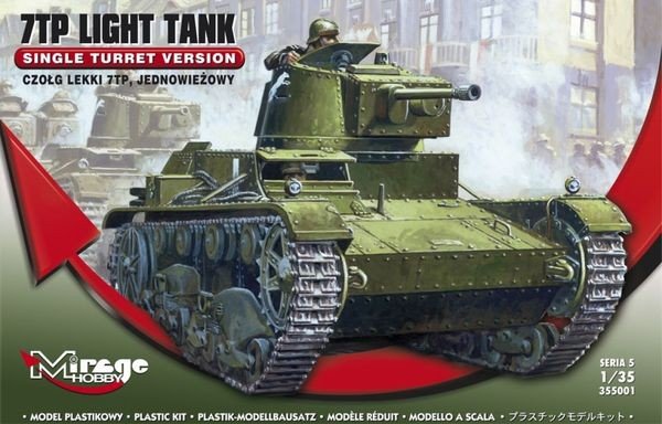 Mirage Hobby 355001 7TP Single-Turret Light Tank (1/35)