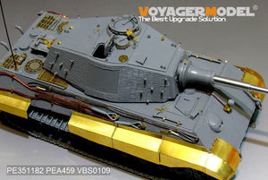 Maquette Voyager PE351182 Char King Tiger allemand de la Seconde Guerre mondiale (tourelle Hensehel) (pour kit DRAGON/ZVEZDA) 1/35 – image 12