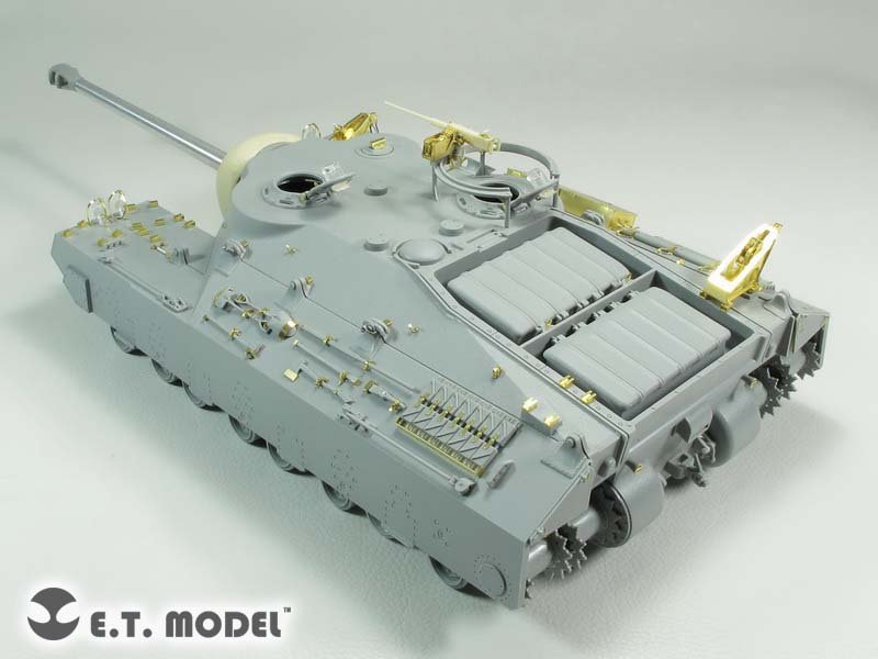 ET Model E35-162 US ARMY T28 Super Heavy Tank (For DRAGON 6750) (1/35) – obrázek 3