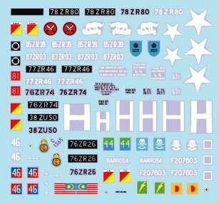 Star Decals 35-C1365 Daimler Armored Car 2 British cold war service 1/35 – image 3