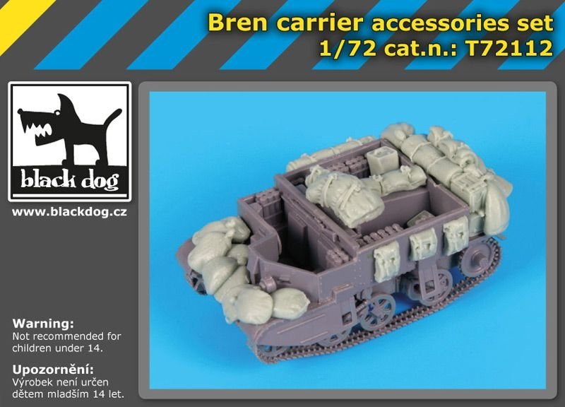 Black Dog T72112 Bren Carrier accessories set for IBG Models 1/72 – image 2