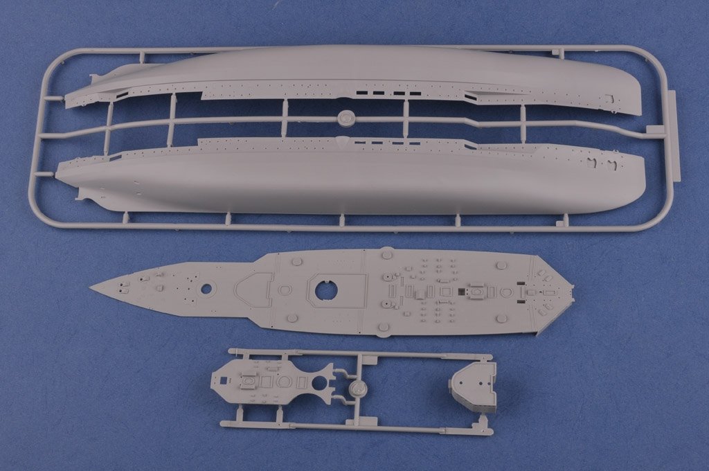 Hobby Boss 86504 French Navy Pre-Dreadnought Battleship Voltaire 1/350 – image 7