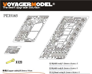 Voyager Model PE35165 WWII Italian Self-propelled gun M40 (For TAMIYA 35294) 1/35 – zdjęcie 2