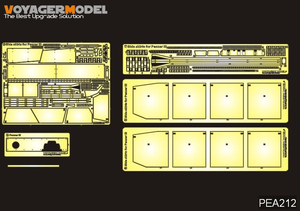 Voyager Model PEA212 WWII German Pz.Kpfw.III Ausf.M/N Additional Armor Pattern 2 (For DRAGON) 1/35