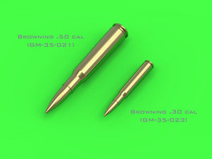 Master GM-35-023 M1919 Browning .30 caliber (7.62mm) - cartridges (25 pieces) 1/35 – imagen 2