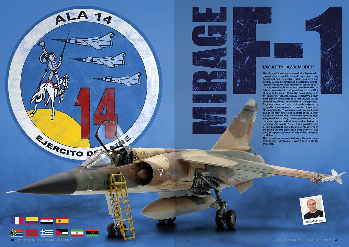 AK Interactive AK2931 ACES HIGH MAGAZINE ISSUE 15 FRENCH JET FIGHTERS – zdjęcie 2