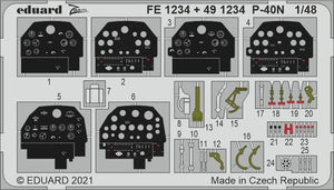 Eduard FE1234 P-40N ACADEMY 1/48