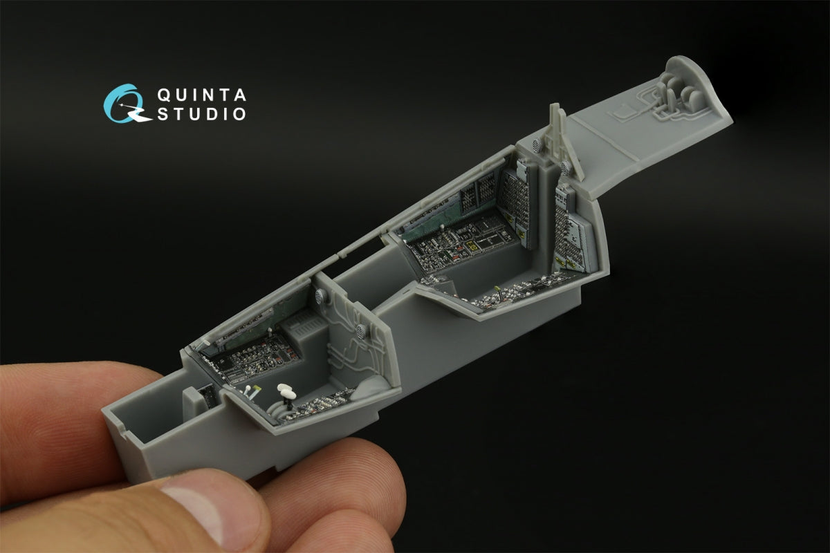 Quinta Studio QD48405 F-14D 3D-Printed &amp;amp; colored Interior on decal paper (Hobby Boss) 1/48 – obrázek 8