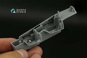 Quinta Studio QD48405 F-14D 3D-Printed &amp;amp; colored Interior on decal paper (Hobby Boss) 1/48 – obrázek 8