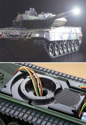 Tamiya 56020 R/C Leopard 2 A6 Main Battle Tank Full-Option Kit 1/16 – image 11