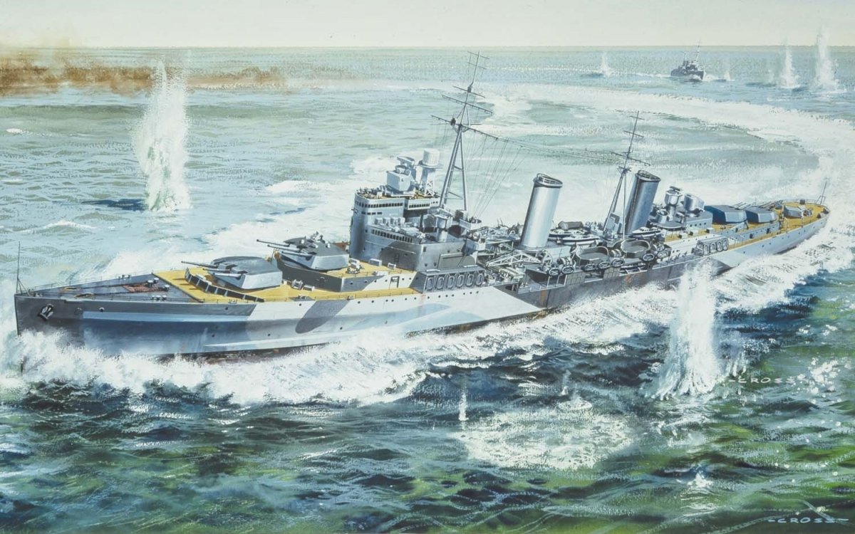 Airfix 50069 HMS Belfast Gift Set 1/600 – zdjęcie 2