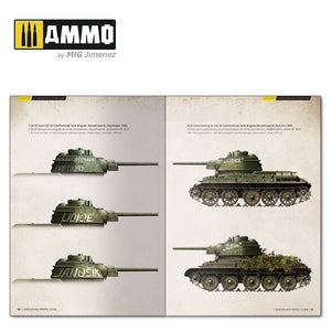Munitions Mig Jimenez 6145 Couleurs T-34. Motifs de camouflage du char T-34 pendant la Seconde Guerre mondiale (Multilingue) – image 8