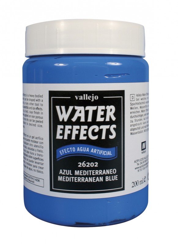 Vallejo 26202 Mediterranean Blue Water 200ml – image 2