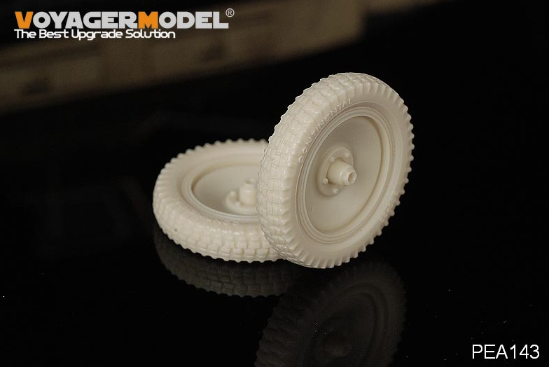Voyager Model PEA143 WWII German Sd.Kfz.250 Road Wheels Patten 1 (For all) 1/35 – immagine 2
