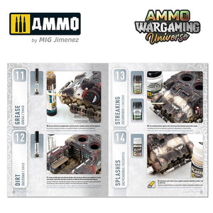 Ammo of Mig 6925 AMMO WARGAMING UNIVERSE Book 06 - Weathering Combat Vehicles (English, Castellano, Polish) – imagen 4