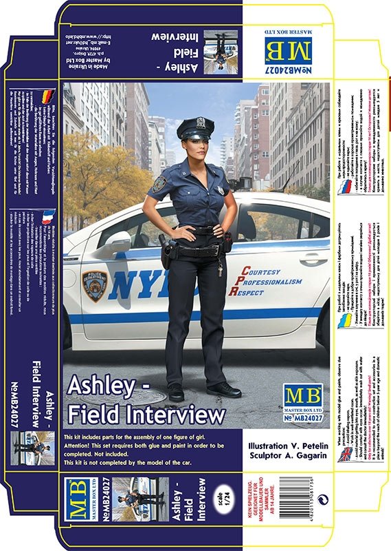 Master Box 24027 Dangerous Curves Series. Ashley - Field Interview 1/24 – obrázek 3